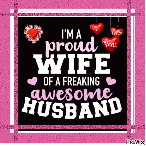 Proud Wife of Awesome Husband Poster