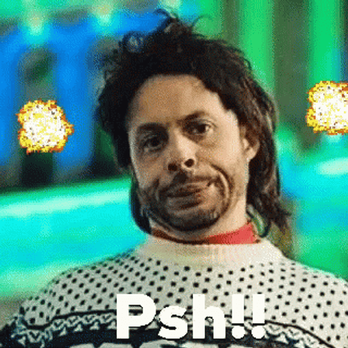 Pshhh I'm Burning GIF