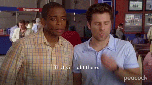 Psych Gus And Shawn Spencer Dynamic Duo GIF