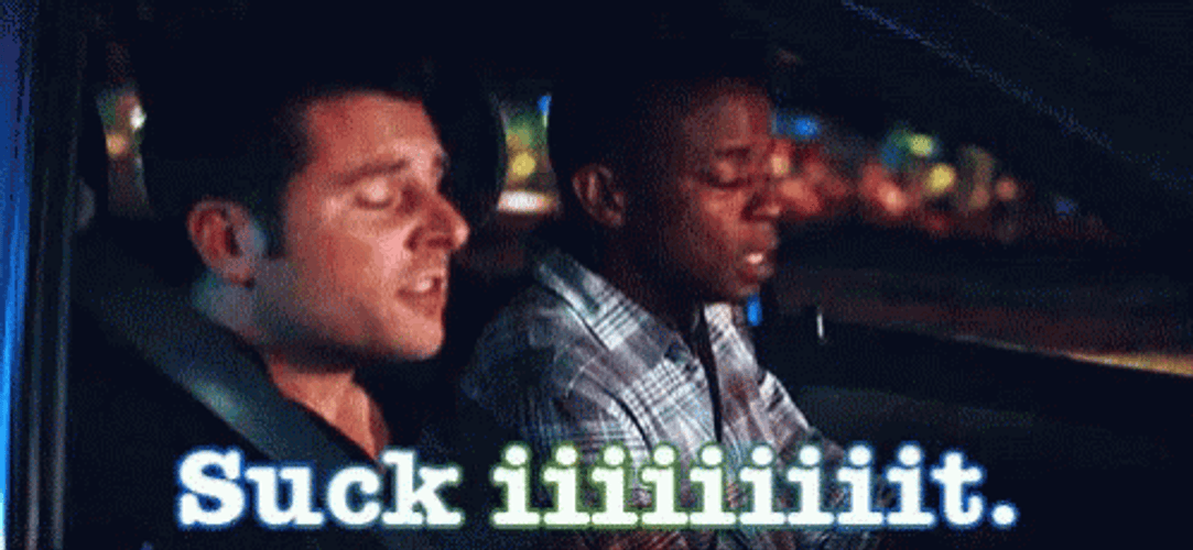 Psych Gus And Shawn Suck It GIF