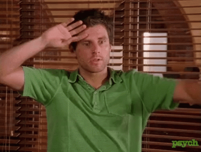 Psych Shawn Spencer Funny Moves GIF