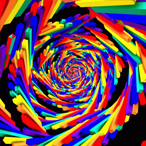 Psychedelic Acid Trip GIF