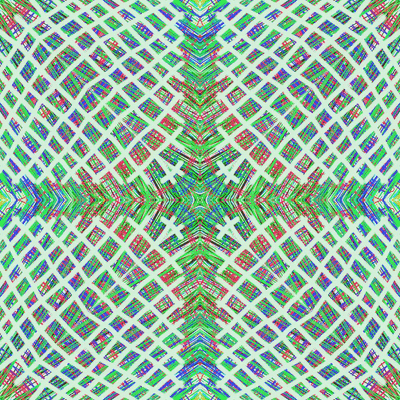 Psychedelic Cross Lines GIF