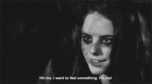 Kaya Scodelario Psycho Want To Feel Something GIF