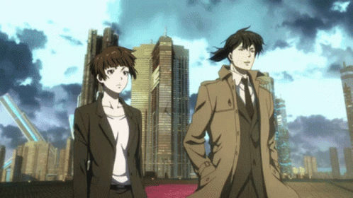 Psycho Pass Anime Ginoza Helicopter GIF