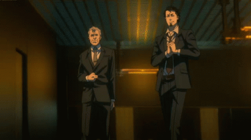 Psycho Pass Season 3 Kougami Punch GIF