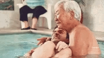 Pt Nick Miller Pool Exercise Cringe GIF