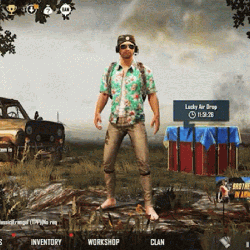 Pubg Character Waving Hello GIF