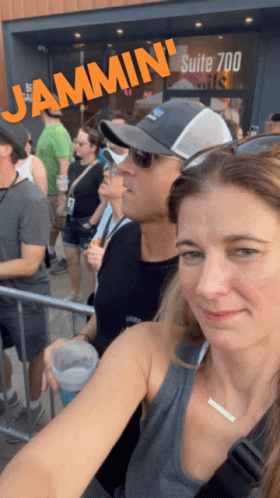 Public Couple Jamming GIF