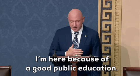 Public Education Mark Kelly Arizona GIF