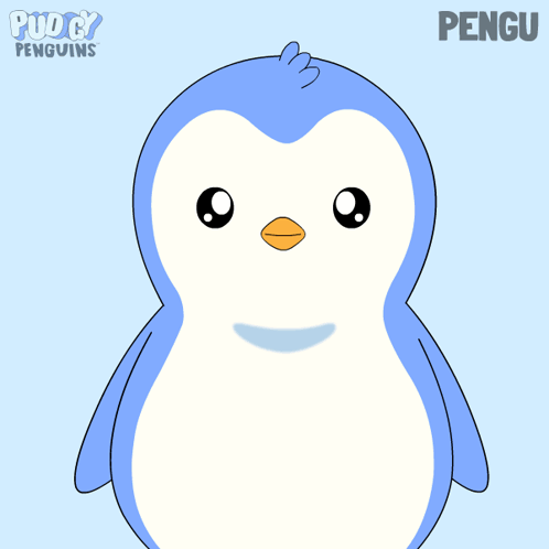 Puddy Penguins Penguin Heart Eyes GIF