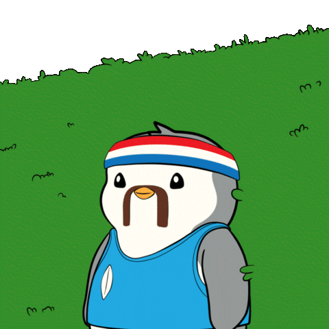 Pudgy Penguin Disappear GIF