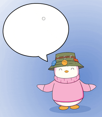 Pudgy Penguin Motivational Quotes I Believe In You GIF