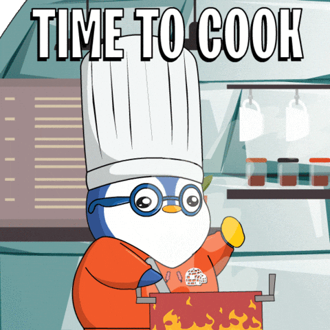 Pudgy Penguin Time To Cook GIF