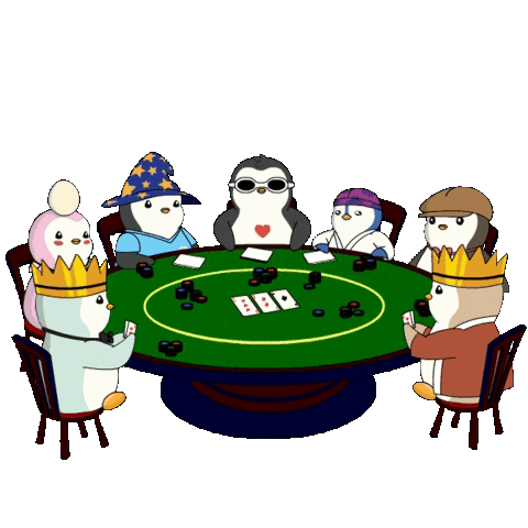 Pudgy Penguins Casino Movie GIF
