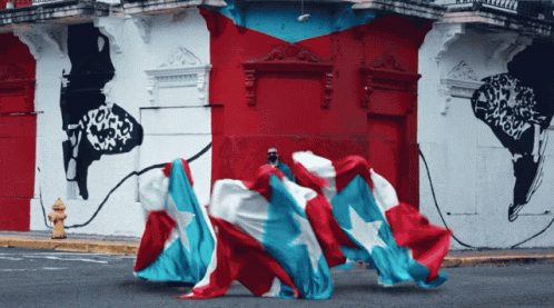 Puerto Rico Costume Dance GIF