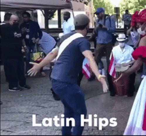 Puerto Rico Latin Hips Dance GIF