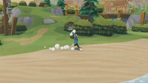 Pufferfish Beach Egg Run GIF