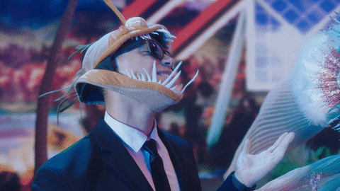 Pufferfish Costume Masked Singer GIF