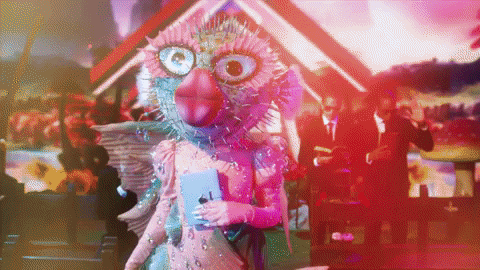 Pufferfish Masked Singer Catwalk GIF