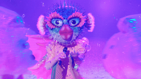 Pufferfish Singing Performance GIF