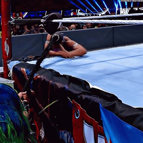 Pull Hair Wrestling Fight GIF