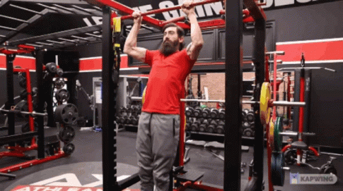 Pull Ups Upper Body Workout GIF