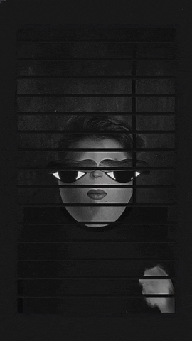 Pulling Blinds End Rant Transitions GIF