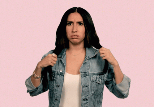 Pulling Hair Out Ava Max Showing Hair GIF