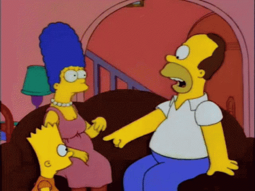 Pulling Hair Out Homer Simpson Frustrated GIF