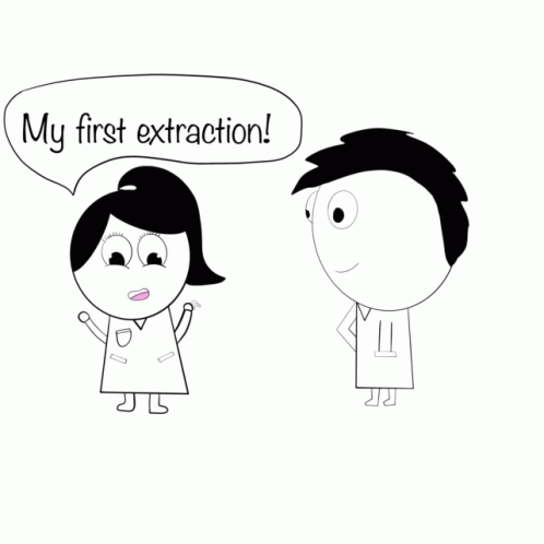 Pulling Teeth Illustration For Kids GIF