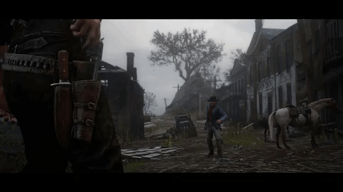 Pulling Trigger Rdr2 GIF