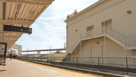 Pulling Up Train Coming GIF