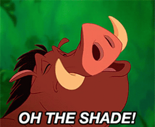Pumbaa Singing Shade GIF