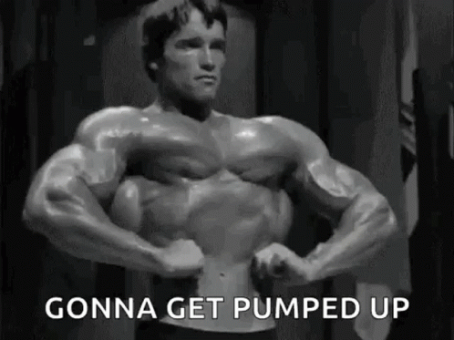 Pump You Up Arnold Schwarzenegger GIF