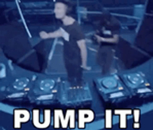 Pump You Up Dancing GIF