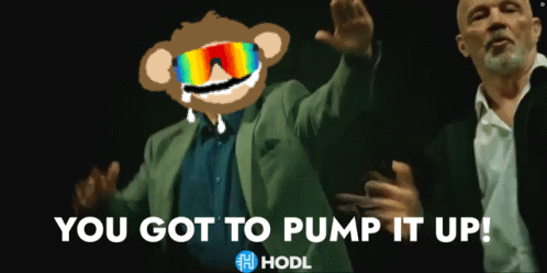 Pump You Up Dancing With Filter Face GIF