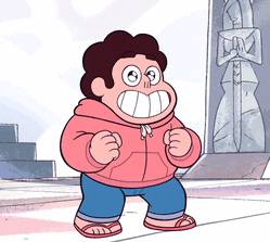 Pumped Big Grin Steven Universe GIF