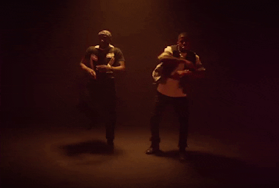 Pumped Up Dancing Dark Dancehall GIF