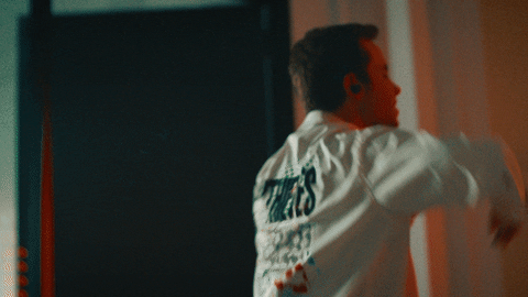 Pumped Up Dancing Karate Kid GIF