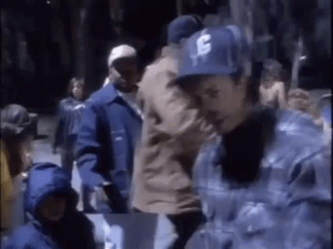 Pumped Up Easy E Driving Hand Signal GIF