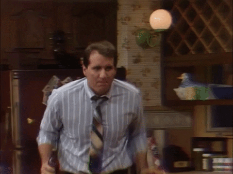 Pumped Up Happy Dance Al Bundy GIF