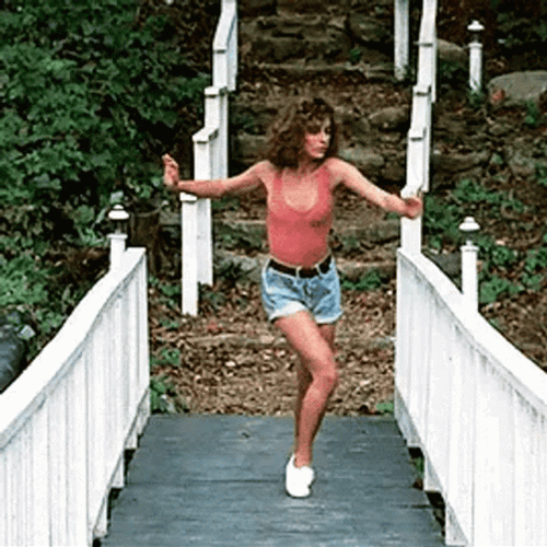 Pumped Up Sexy Jennifer Grey Dirty Dancing GIF