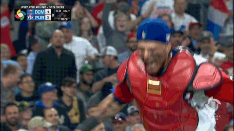 Pumped Yadier Molina Puerto Rico GIF