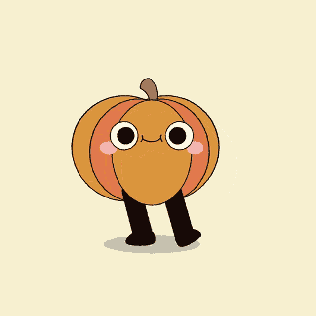 Pumpkin Dancing Pumpkin Gif GIF