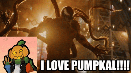 Pumpkin Drawing with I Love Pumpkal