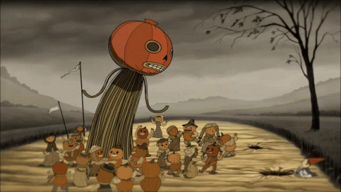 Pumpkin Festival Over The Garden Wall GIF