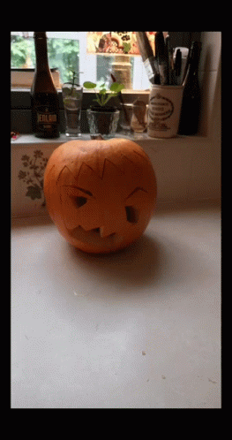 Pumpkin Light Dance Beat GIF