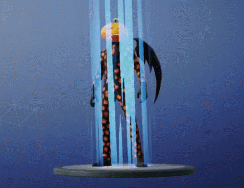 Pumpkin Man With Wings Dance GIF
