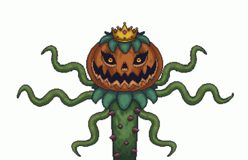 Pumpkin Monster Shake Dance GIF